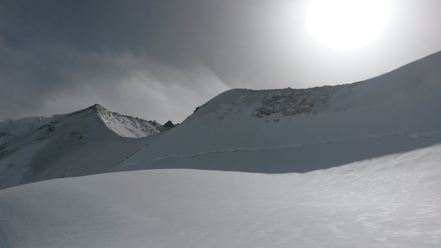 l'arête du Blanc
