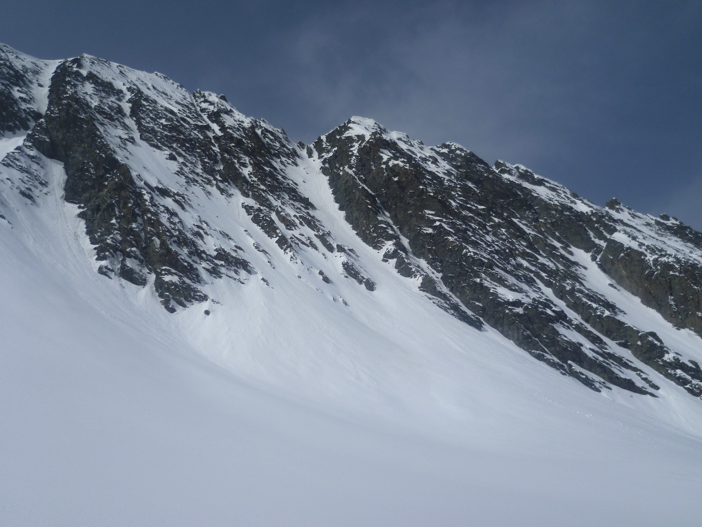 Pointe de la Sana : face ENE