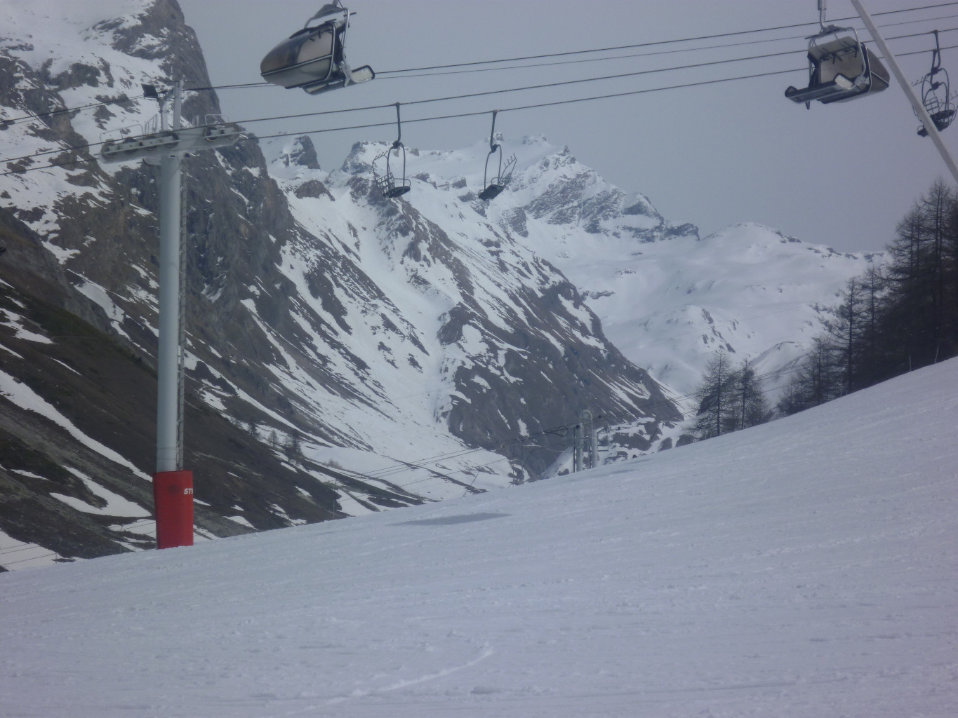 Enneigement Plan de la Cavale