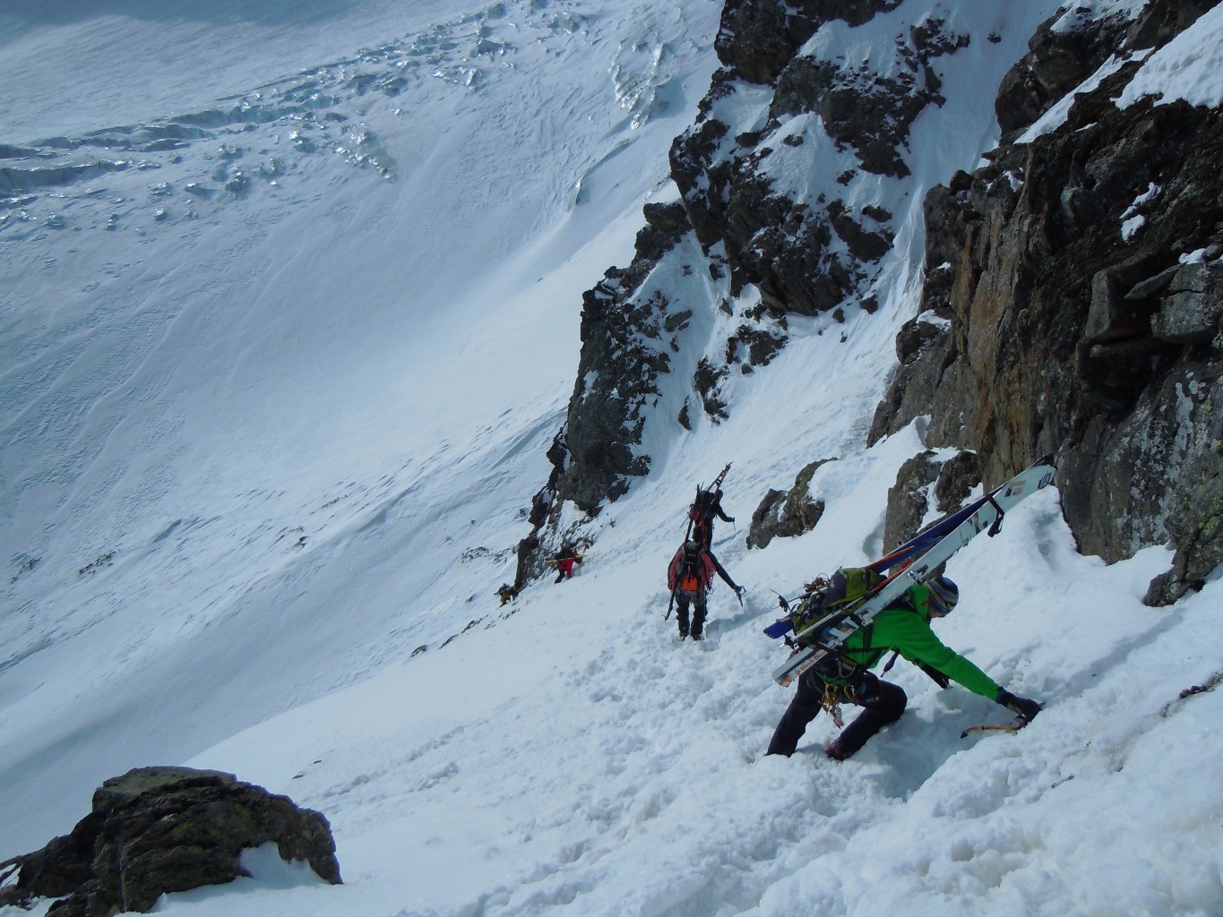 Descente de l'autre coté