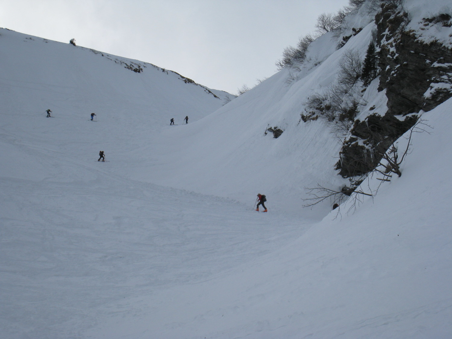 Vallon de Fier pris d'assaut par les skieurs- Goenne
