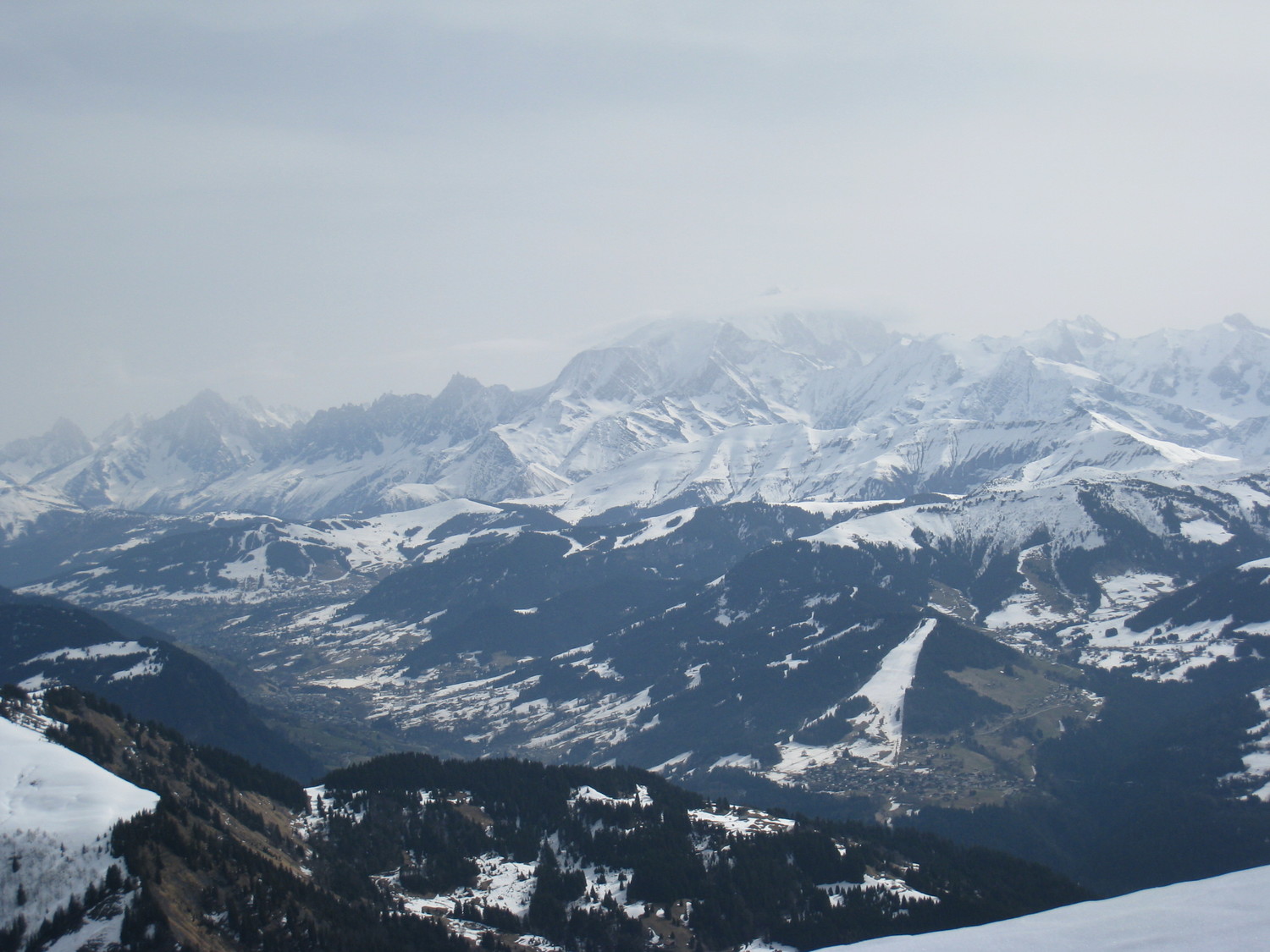 Mt Blanc bien couvert