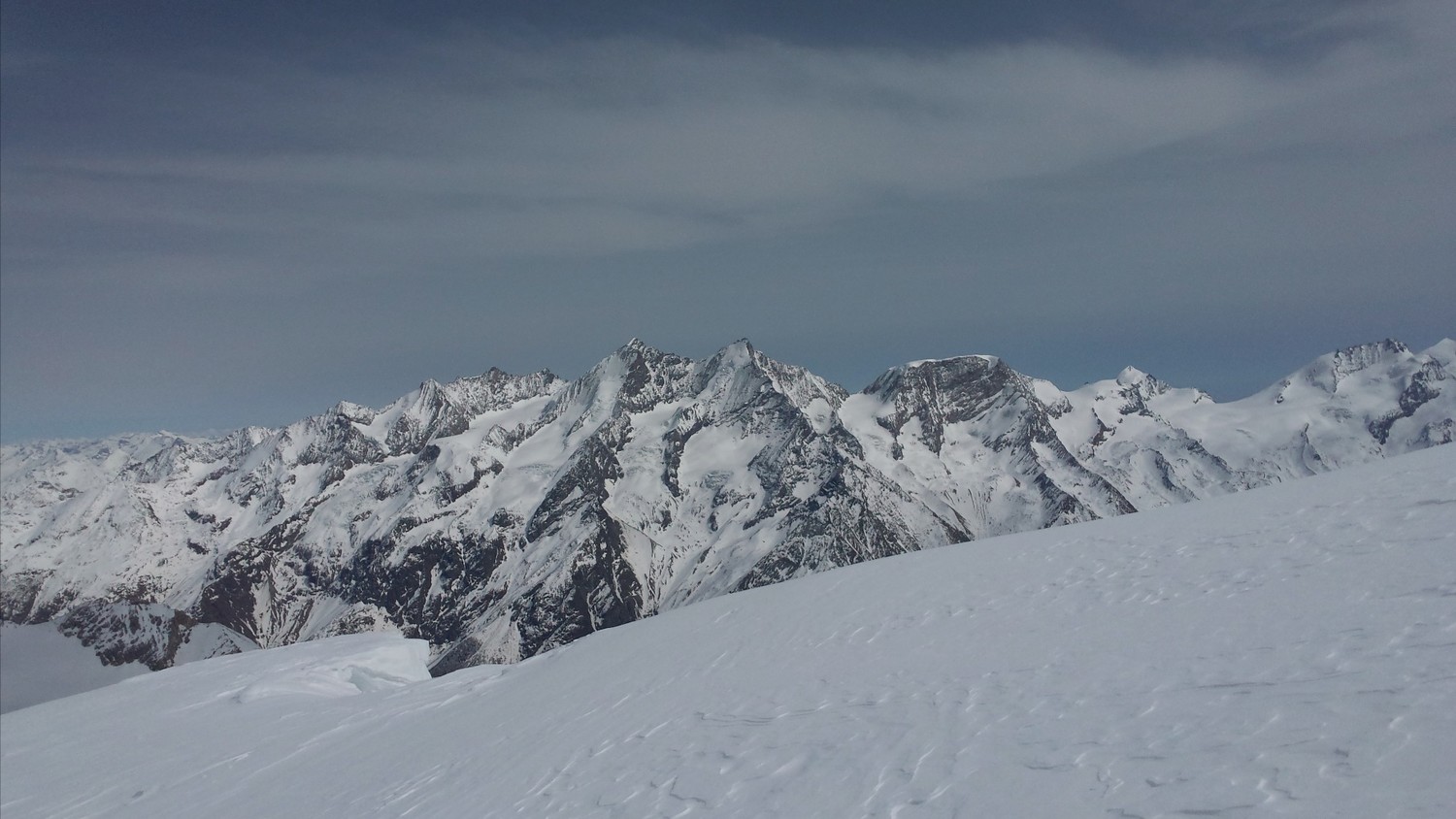 vue sur les Mischabel