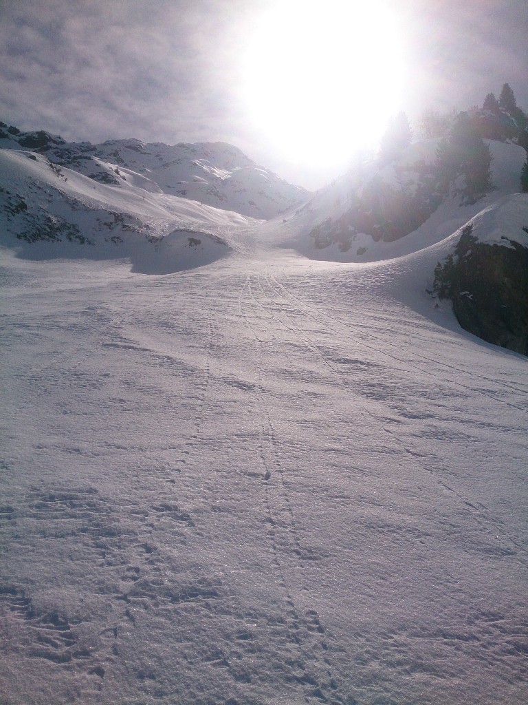 au pied du couloir, ça s'annonce bien !
