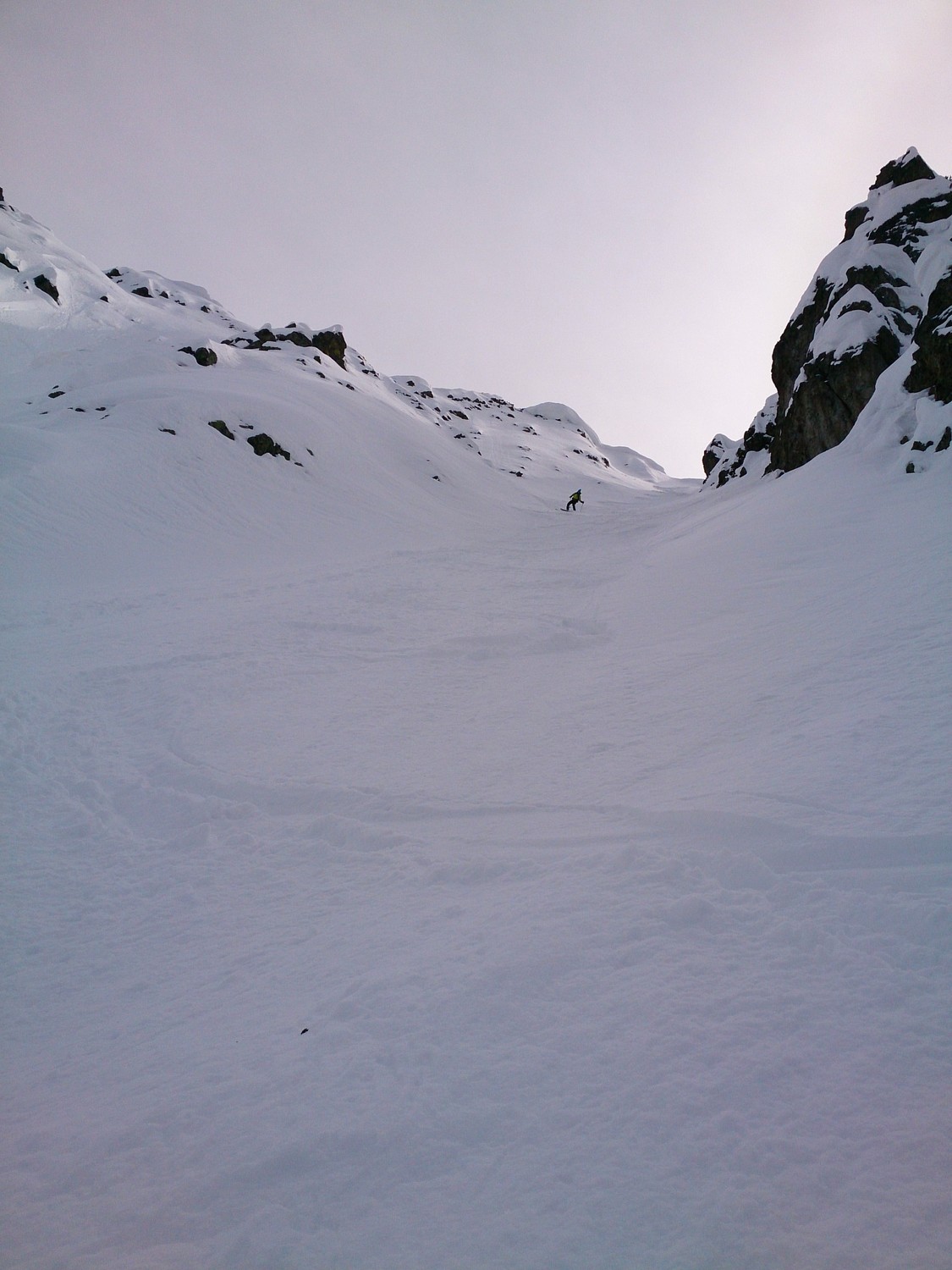 Jana dans le haut du couloir