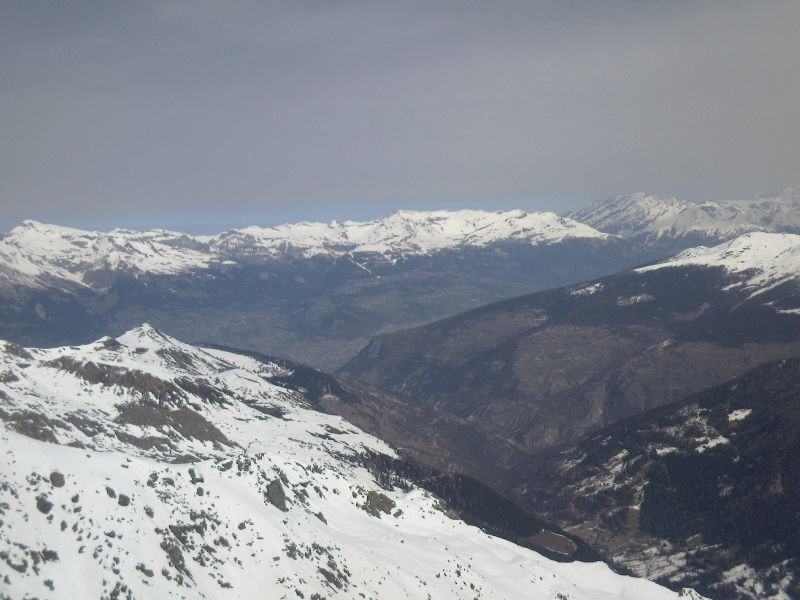 Val d'Hérémence depuis Le Métailler