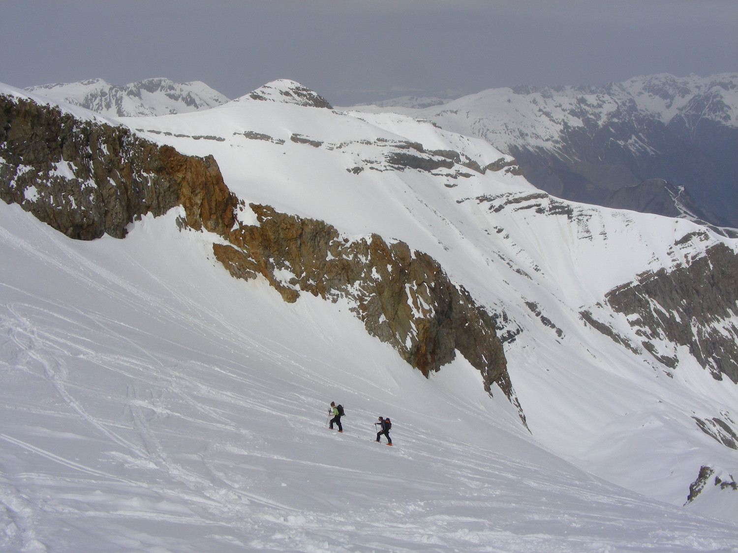 et ça continue à monter, jusque sous le sommet du Rochail