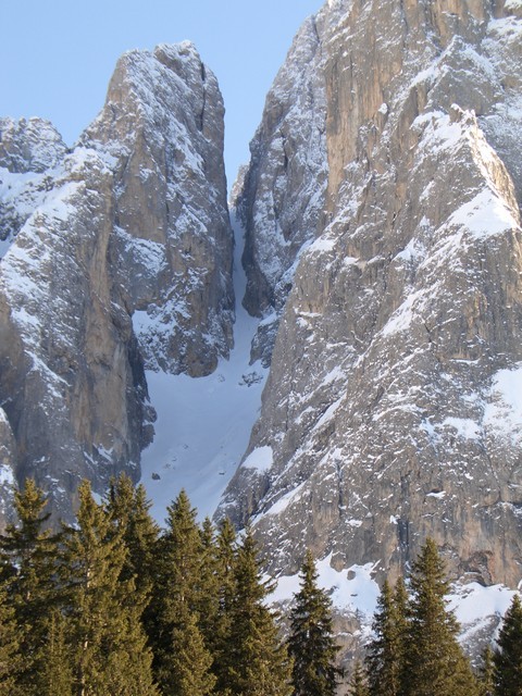 Sasso Piatto canale Nord