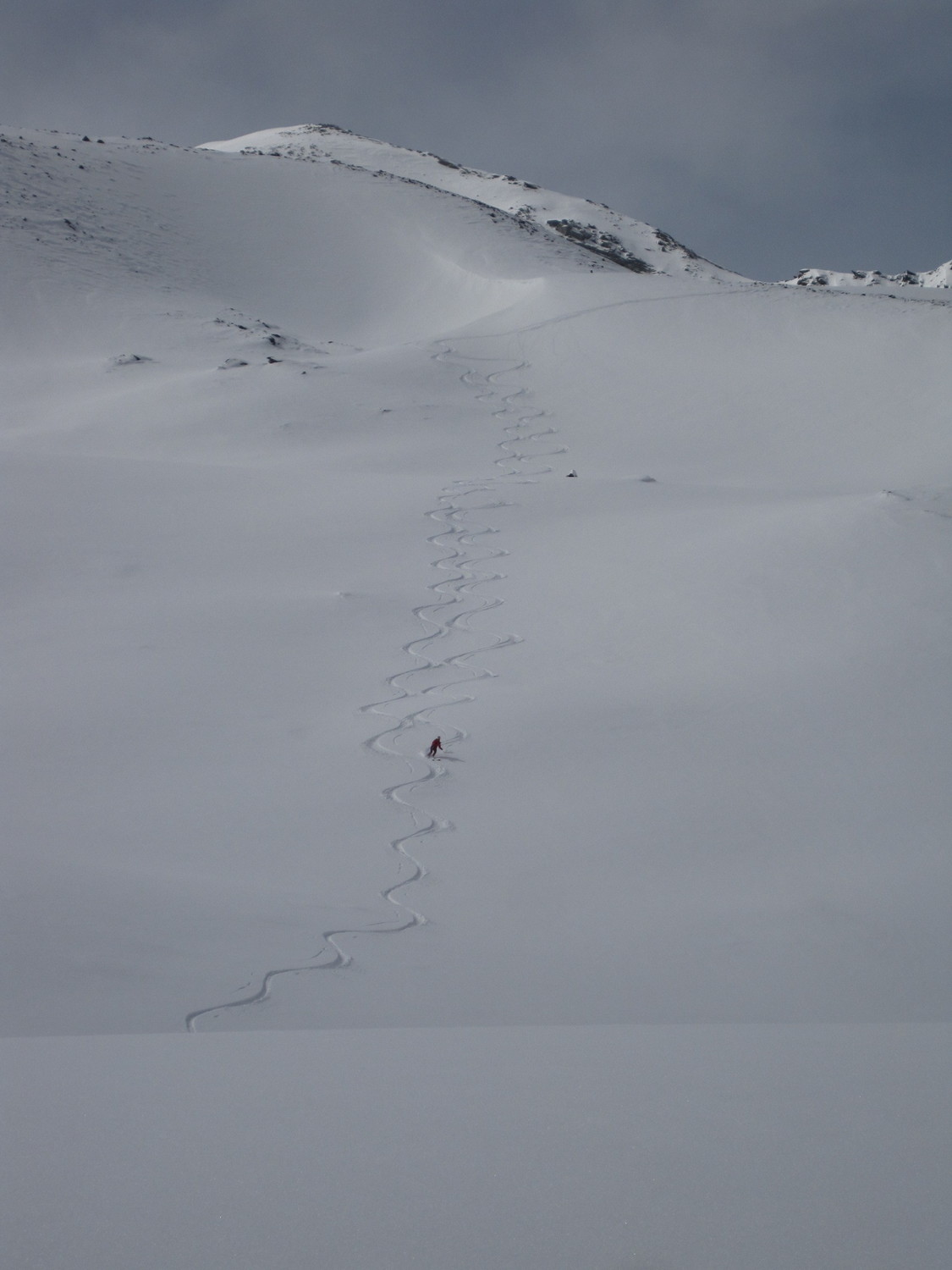 Valloncello intonso sopra il Sella