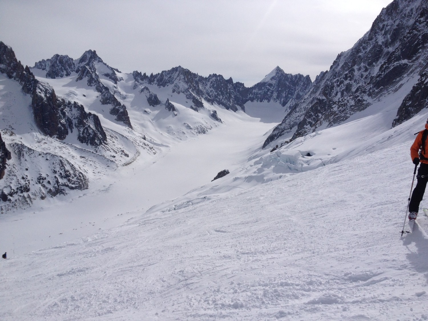 Le col, c'est en face!