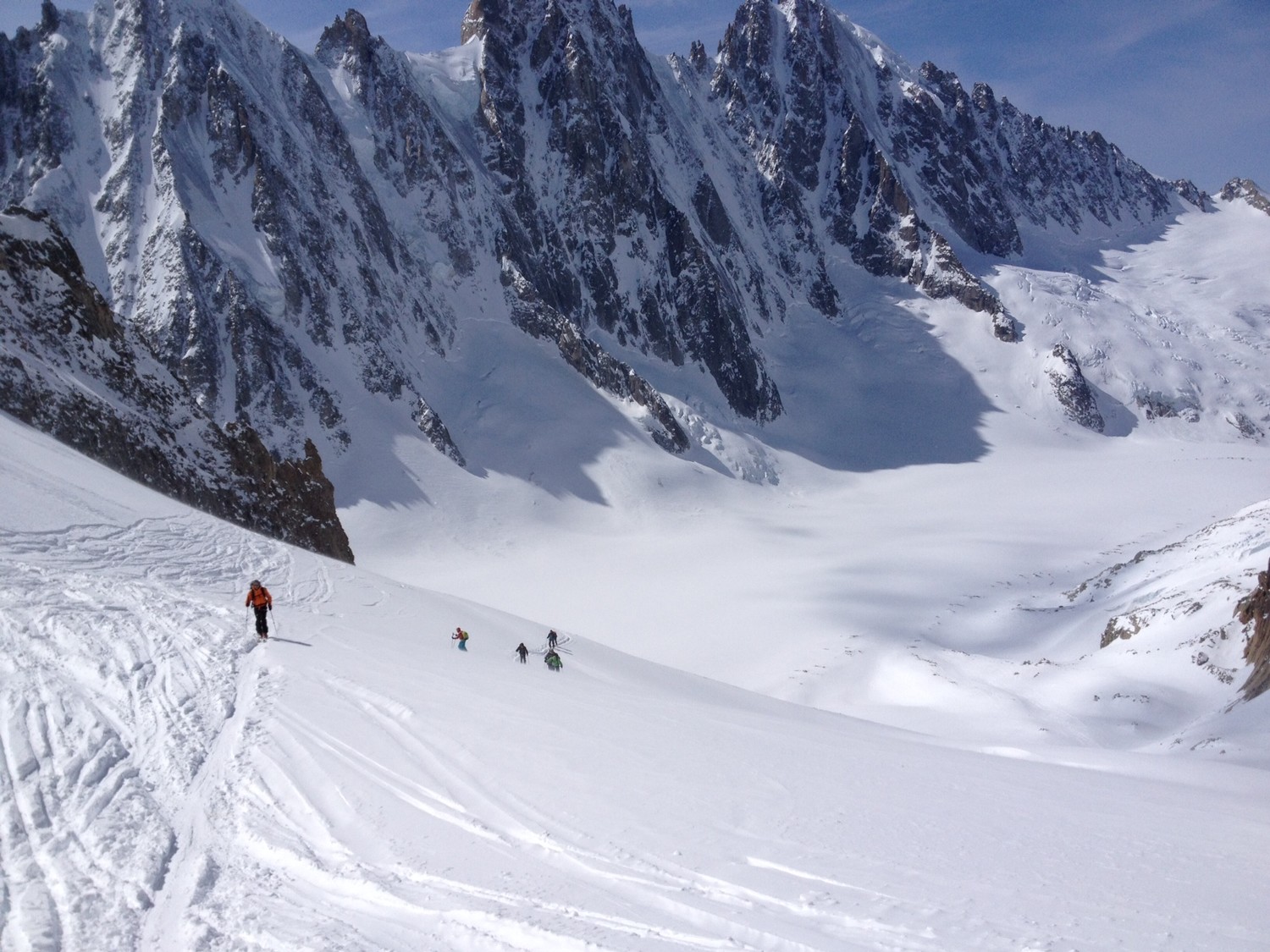 La montée au col