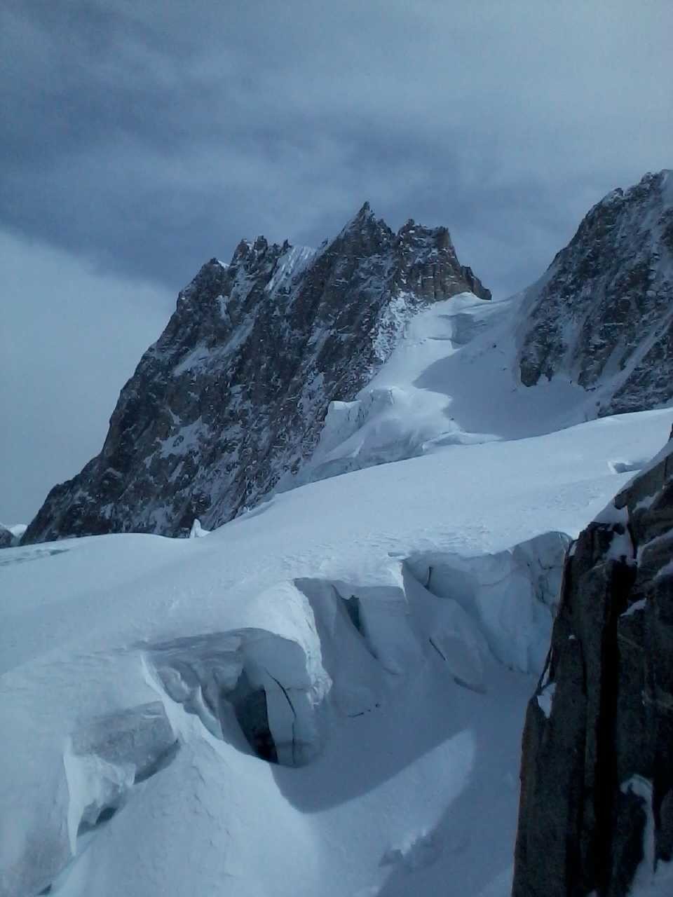 Grandes Jorasses et leur col