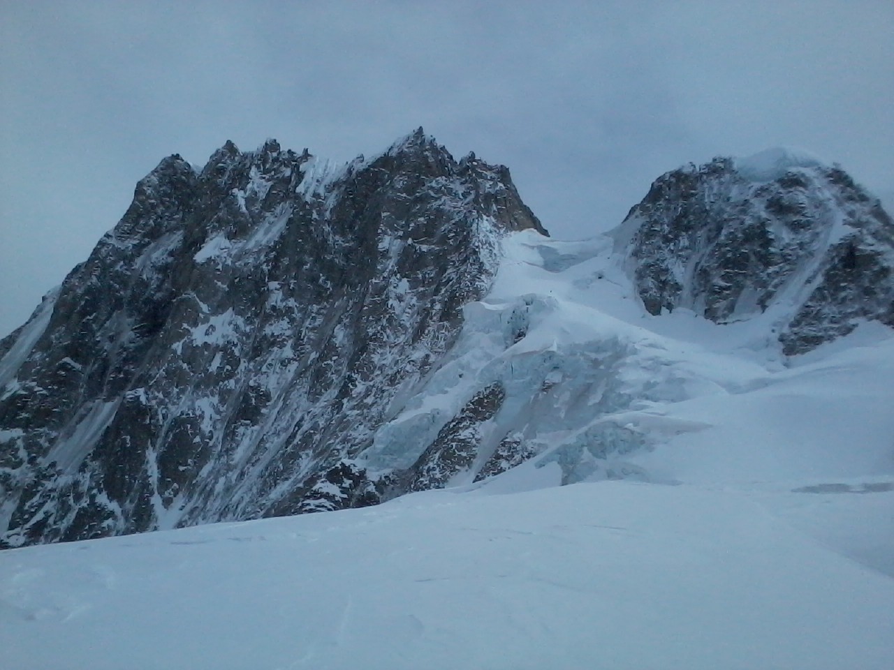 Grandes Jorasses et Dôme de Rochefort