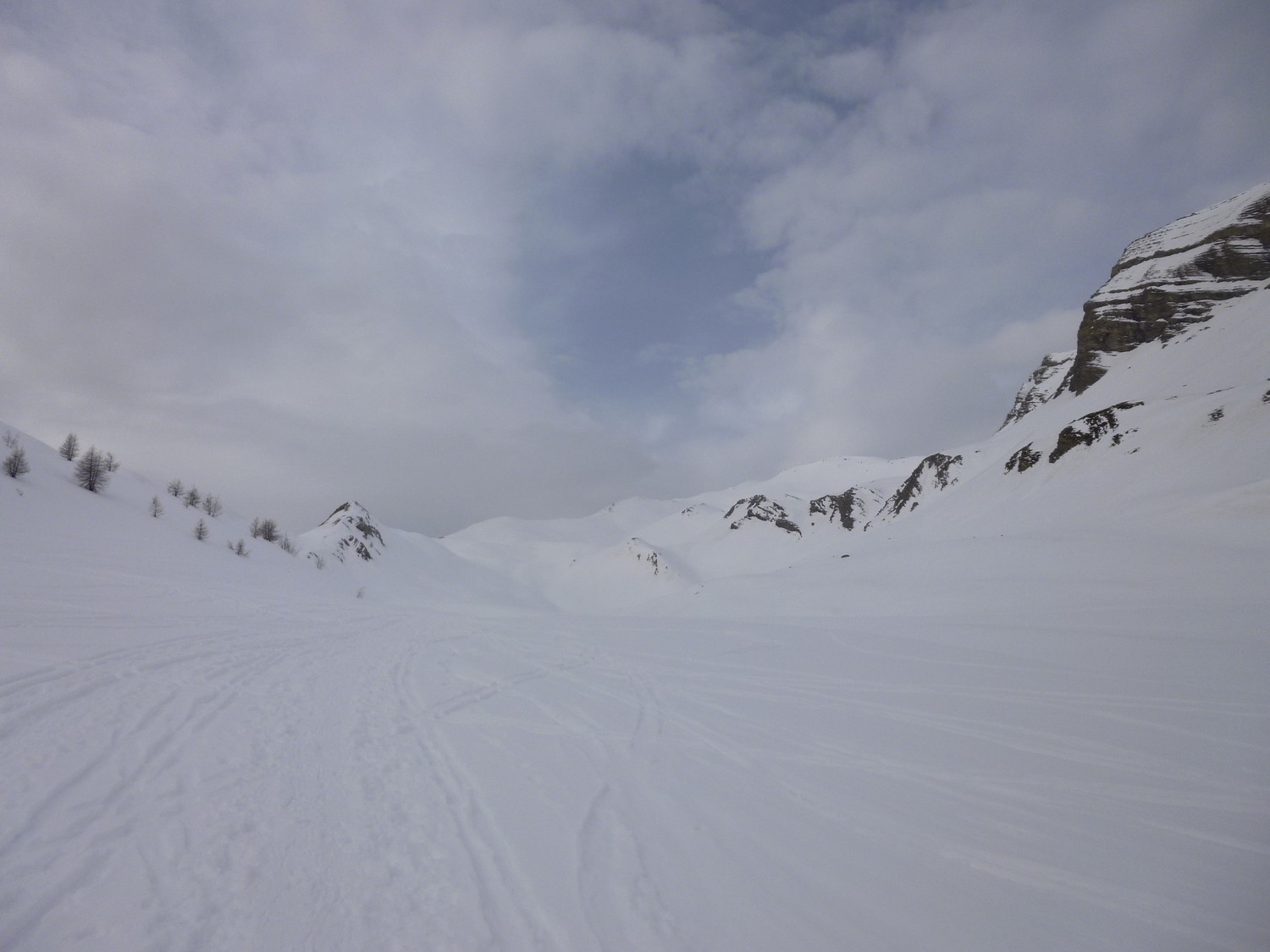 Le vallon et le sommet