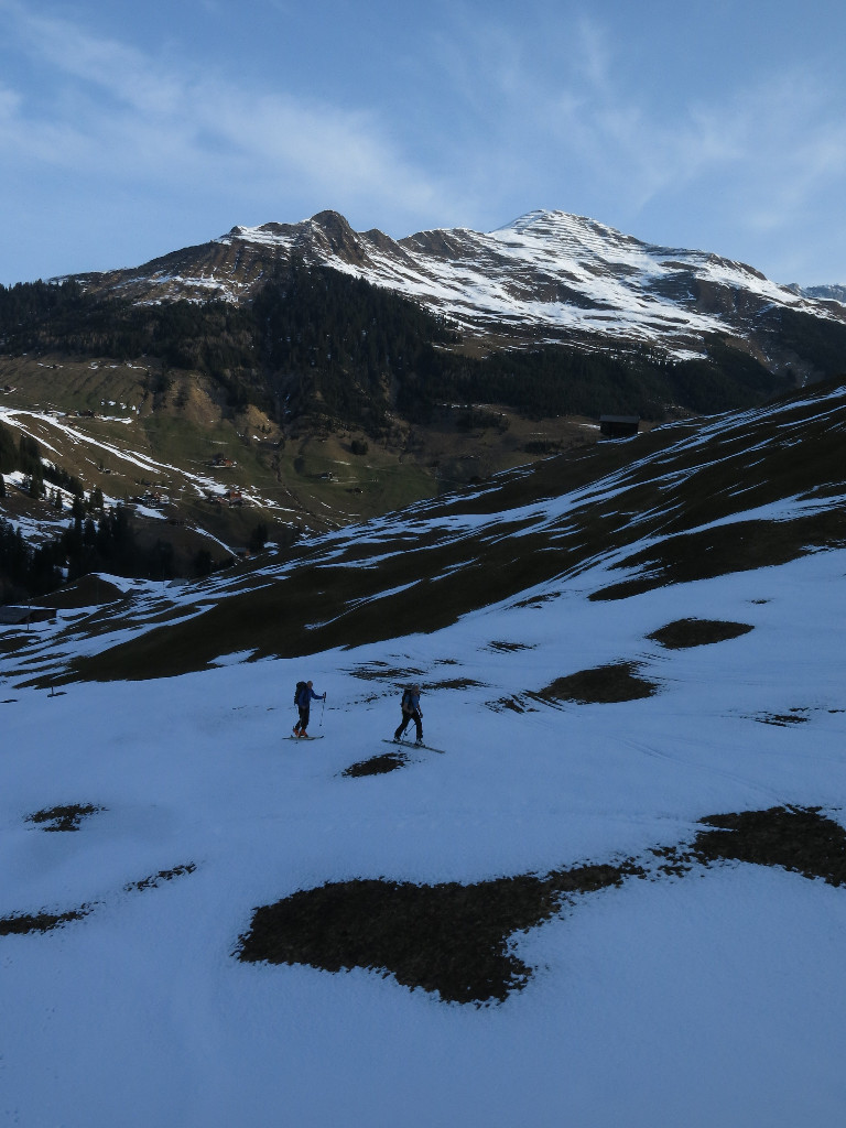 Entrée dans le val Ascharina