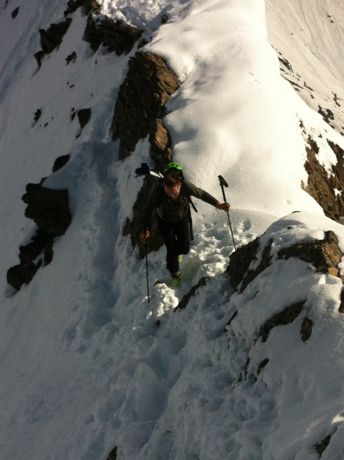 Traversée des arêtes de Bel Oiseau