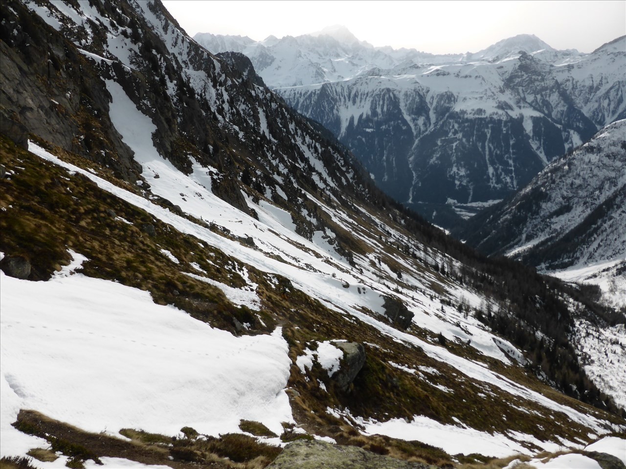 Plus beaucoup de neige!