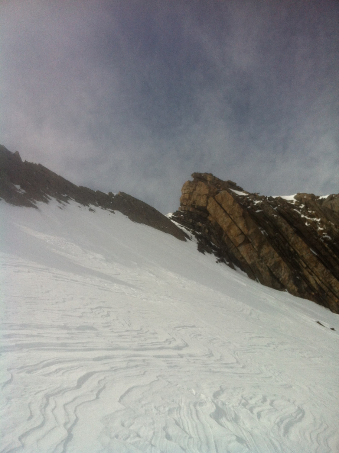 On a bloqué sous le ressaut :-(