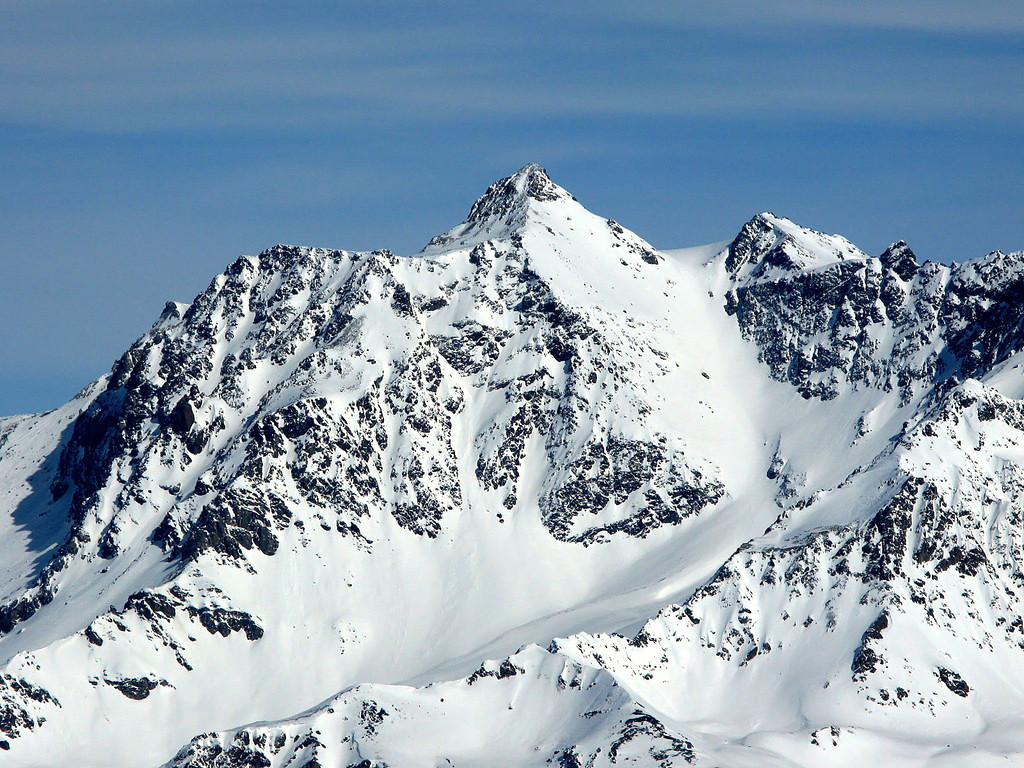Piz d'Err; il canalone SSW... Foto di Cyrill Roman Rodney Rüegger.