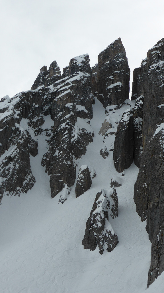 Vue sur le couloir et ses branches