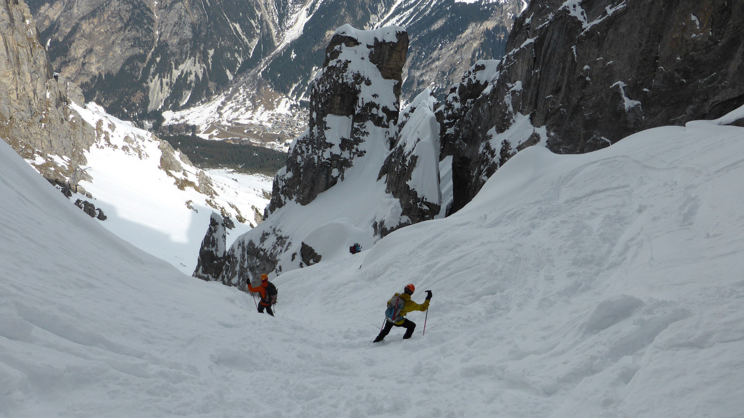 Haut du couloir (branche de gauche)