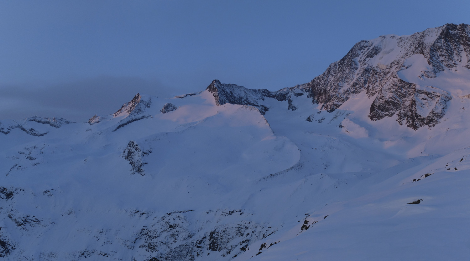 Tossenhor, Tallihorn, Weissmiessattel, Weissmies