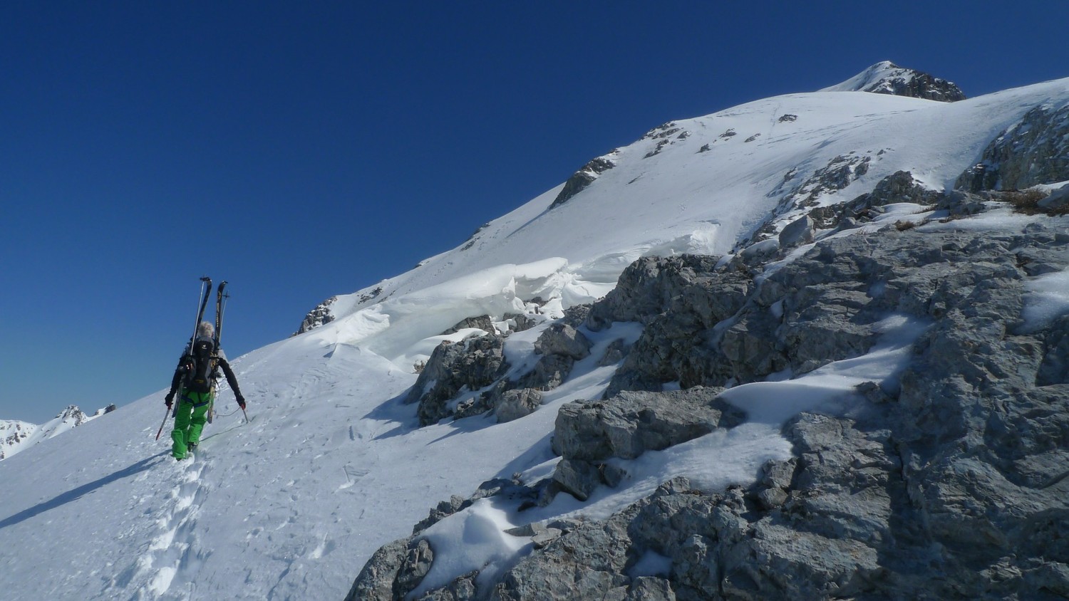 In salita sullo spallone