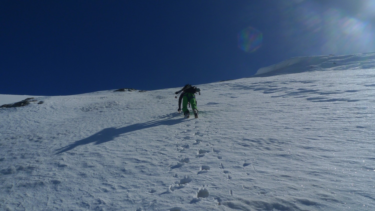 In salita sullo spallone