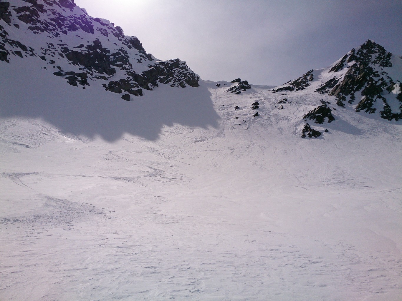 Descente facette NE