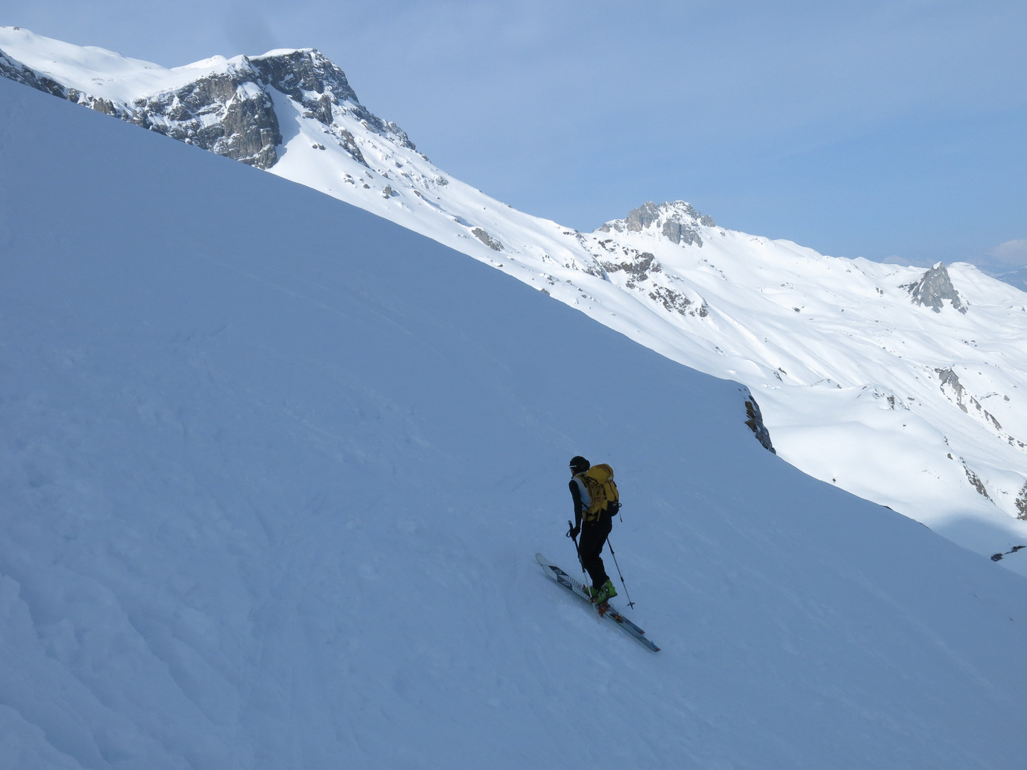 Montée au Madrisahorn