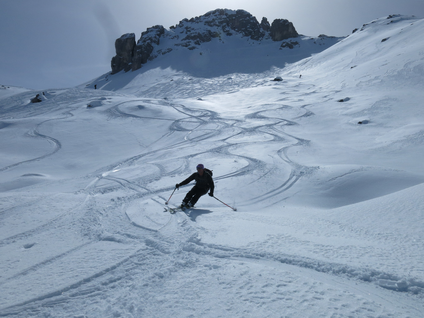 Descente N du Hasenflueli