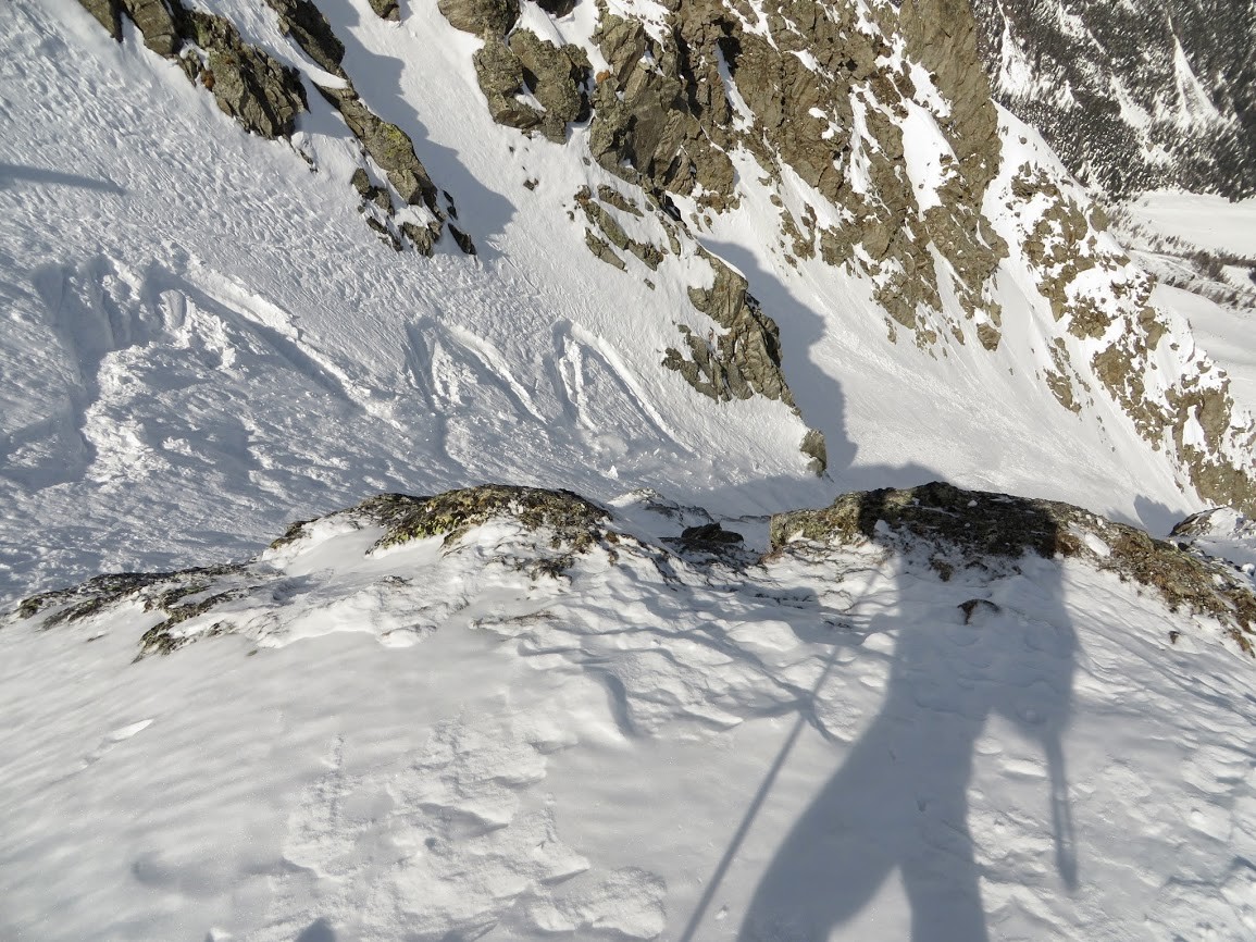 Rétrécissement du couloir bien rempli
