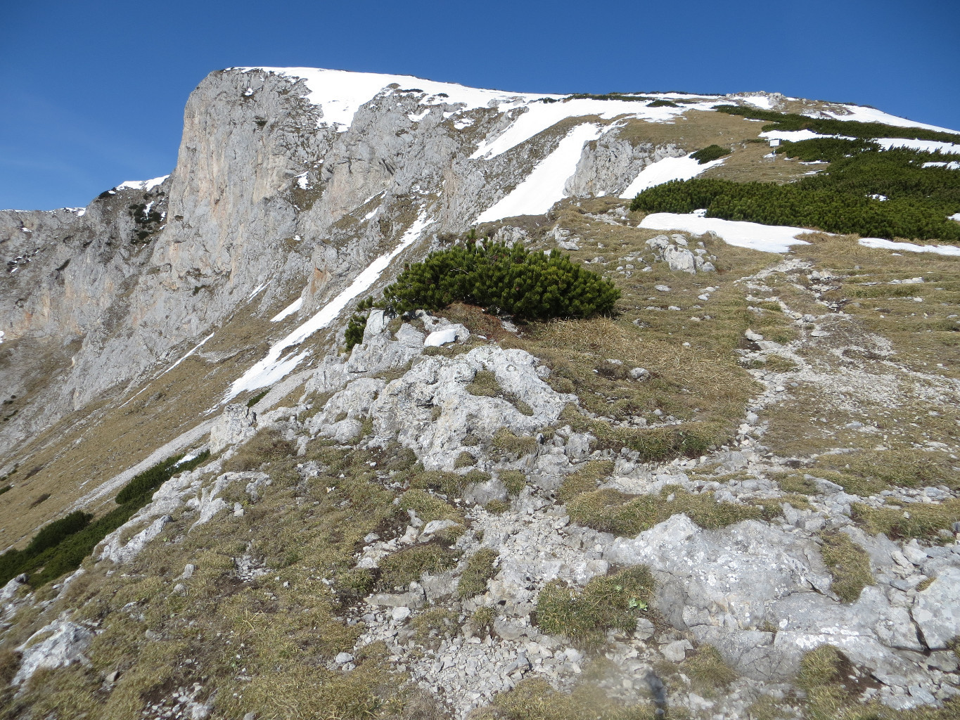 Predigtstuhl from the Waxriegelsteig