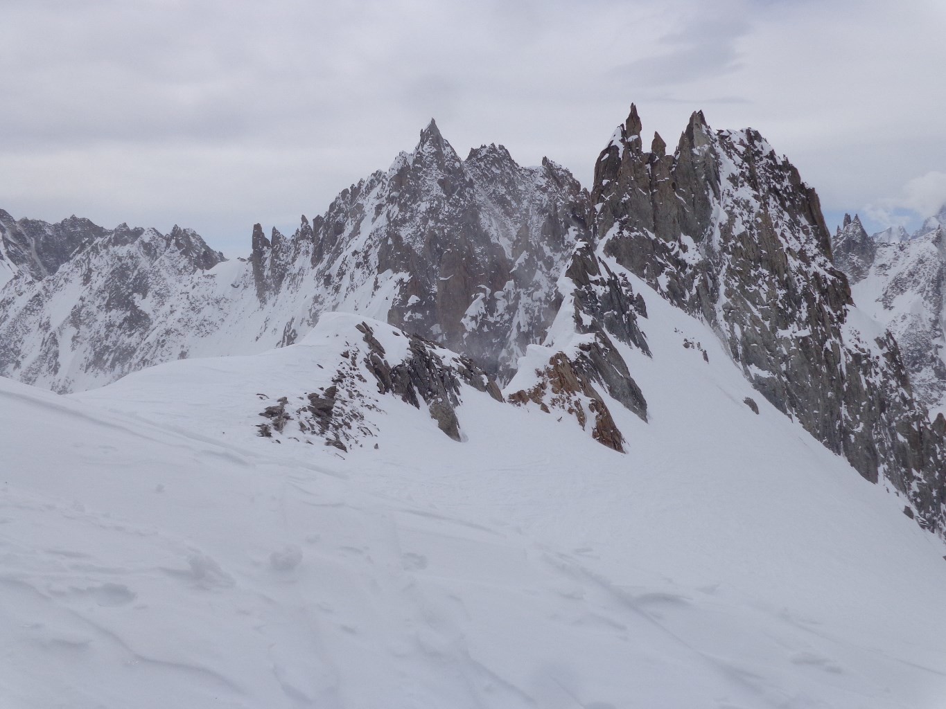 Vue sur le col