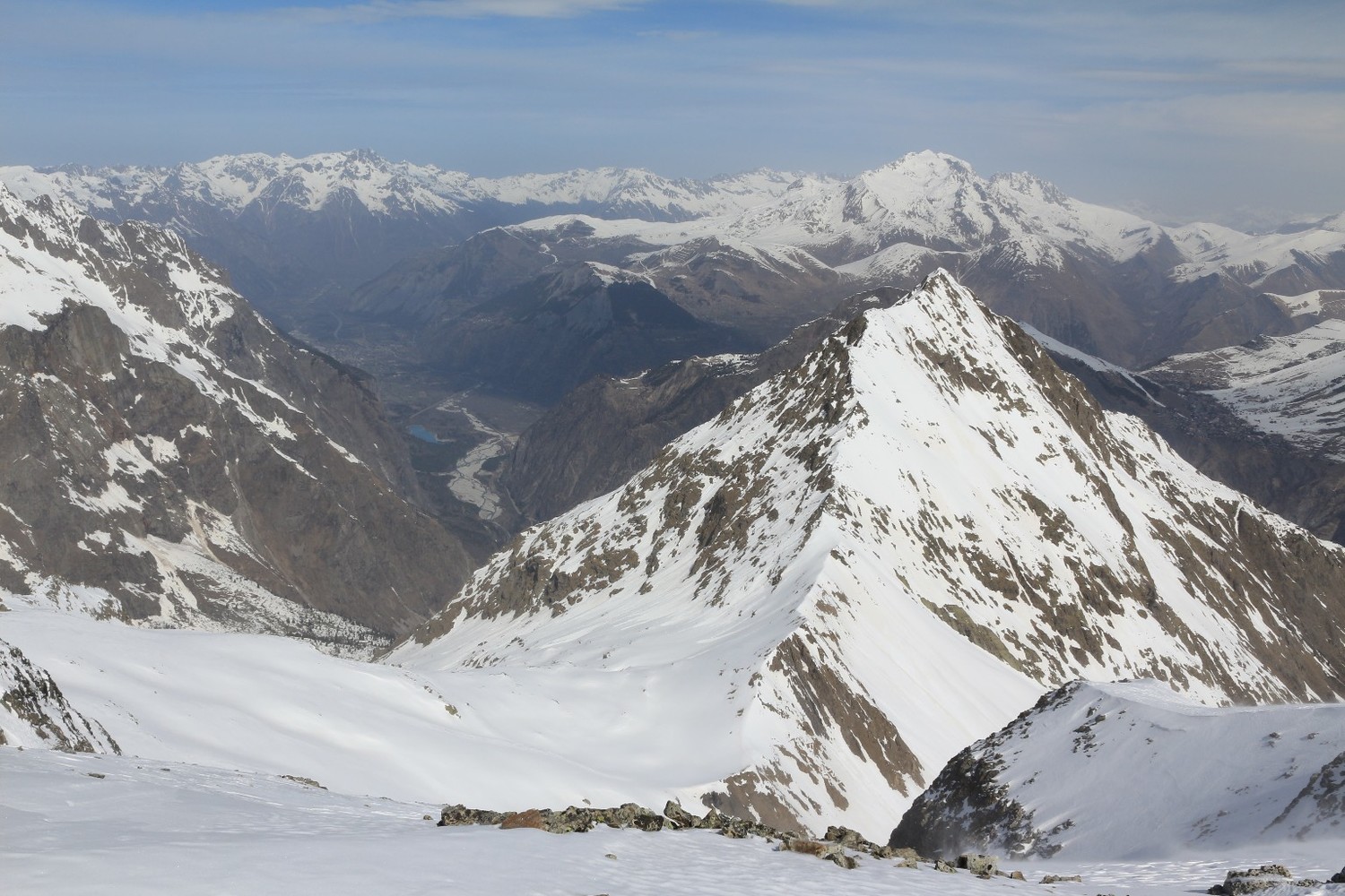De la Tête de la Muraillette, vers le N
