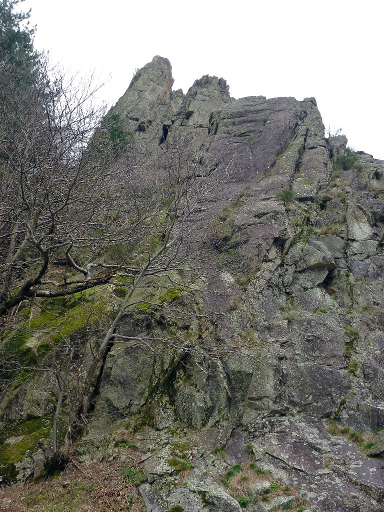 Départ de la voie