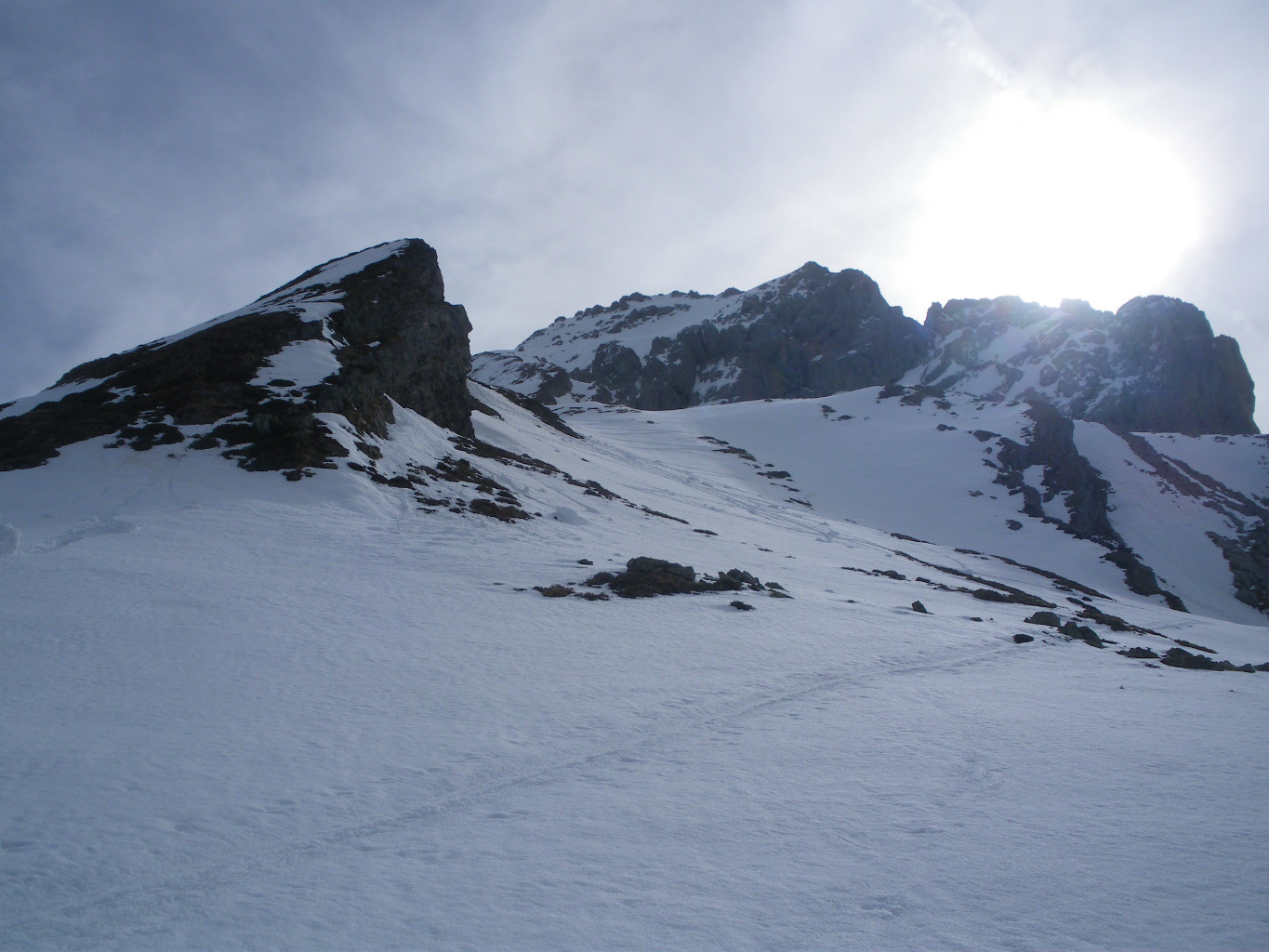 Sommet en vue.