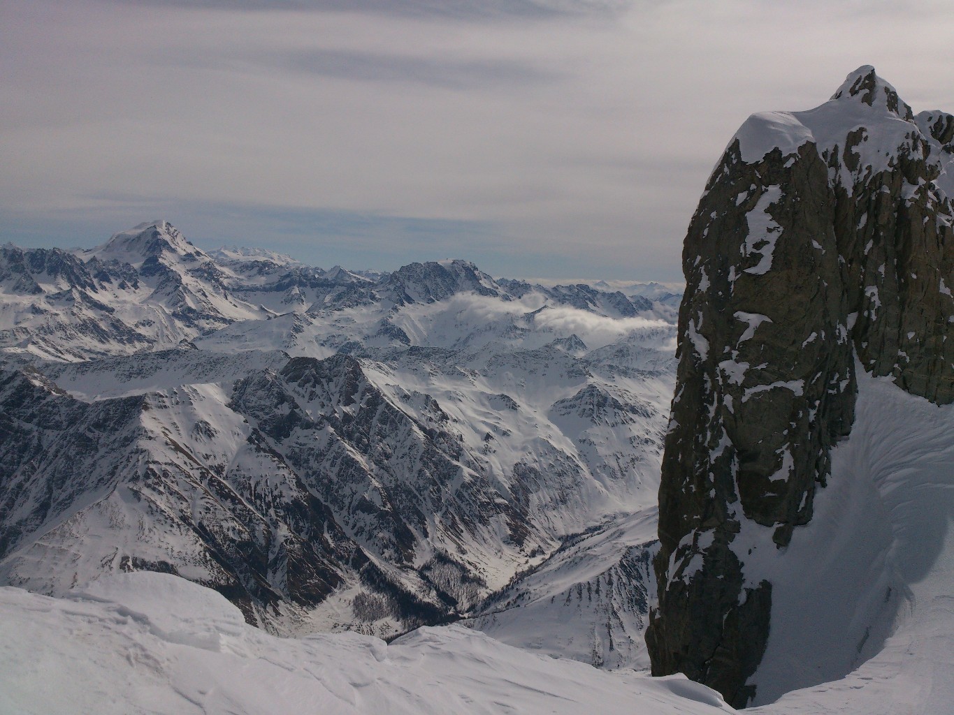 vers le col