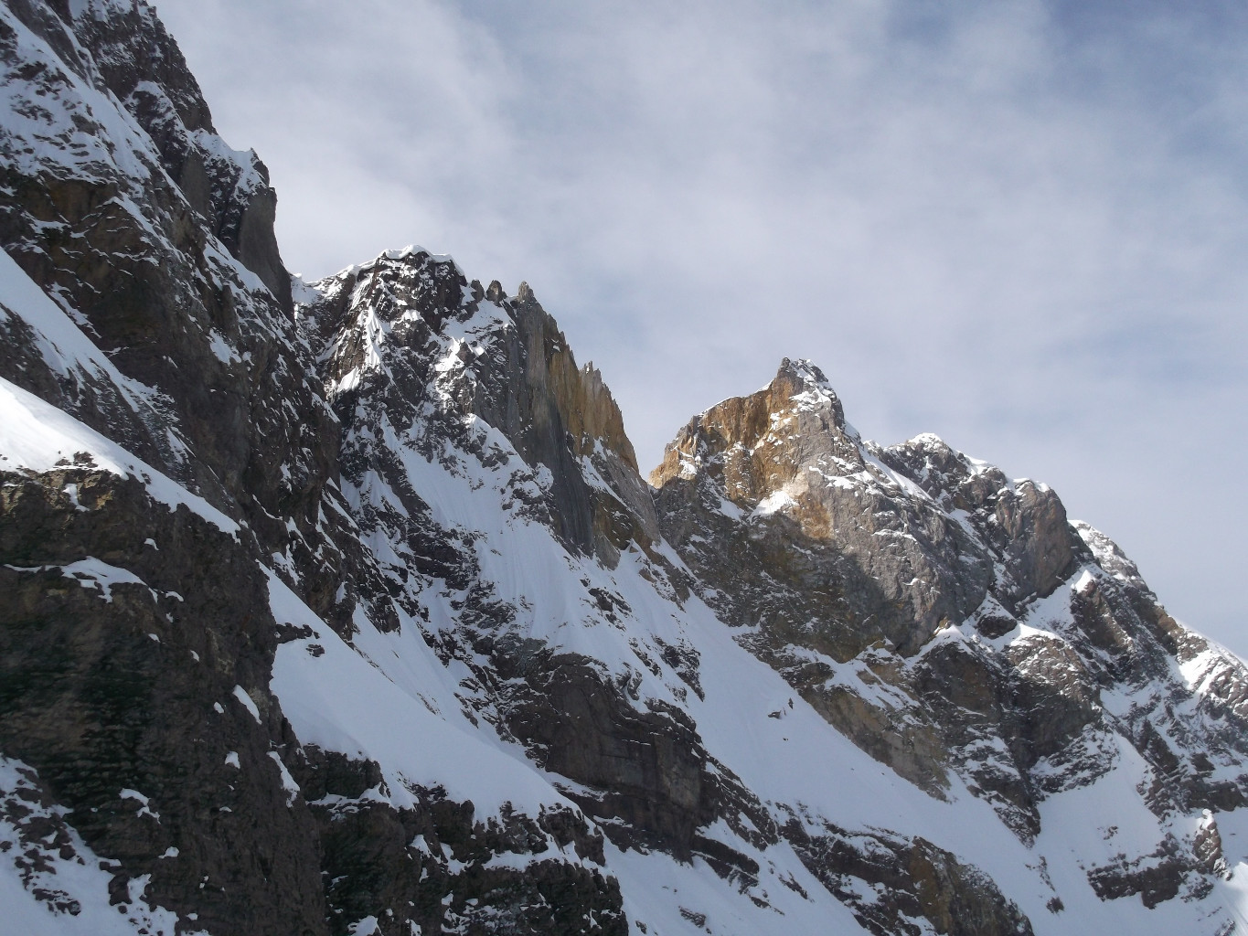 dents Blanches éboulées