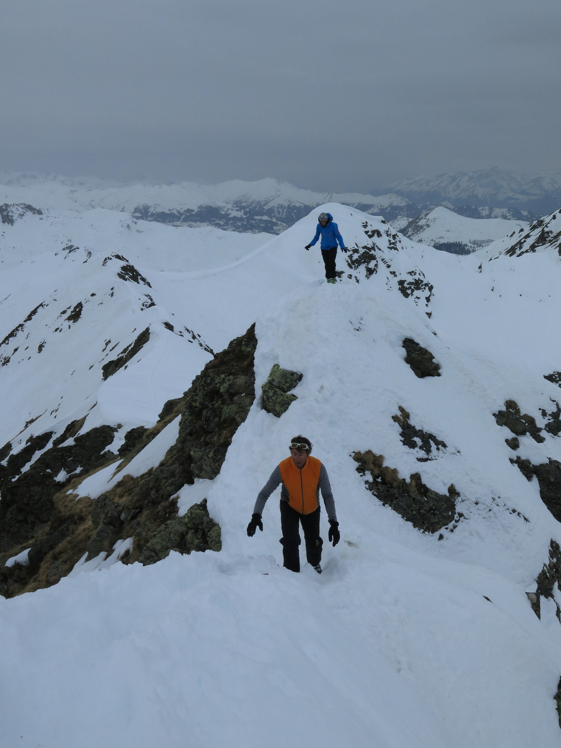 Crête SW du Riedchopf