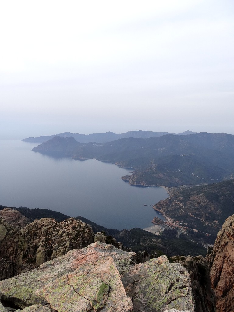 Capu d'Ortu / Fil de l'Epée - Vue depuis le sommet du capu d'Ortu