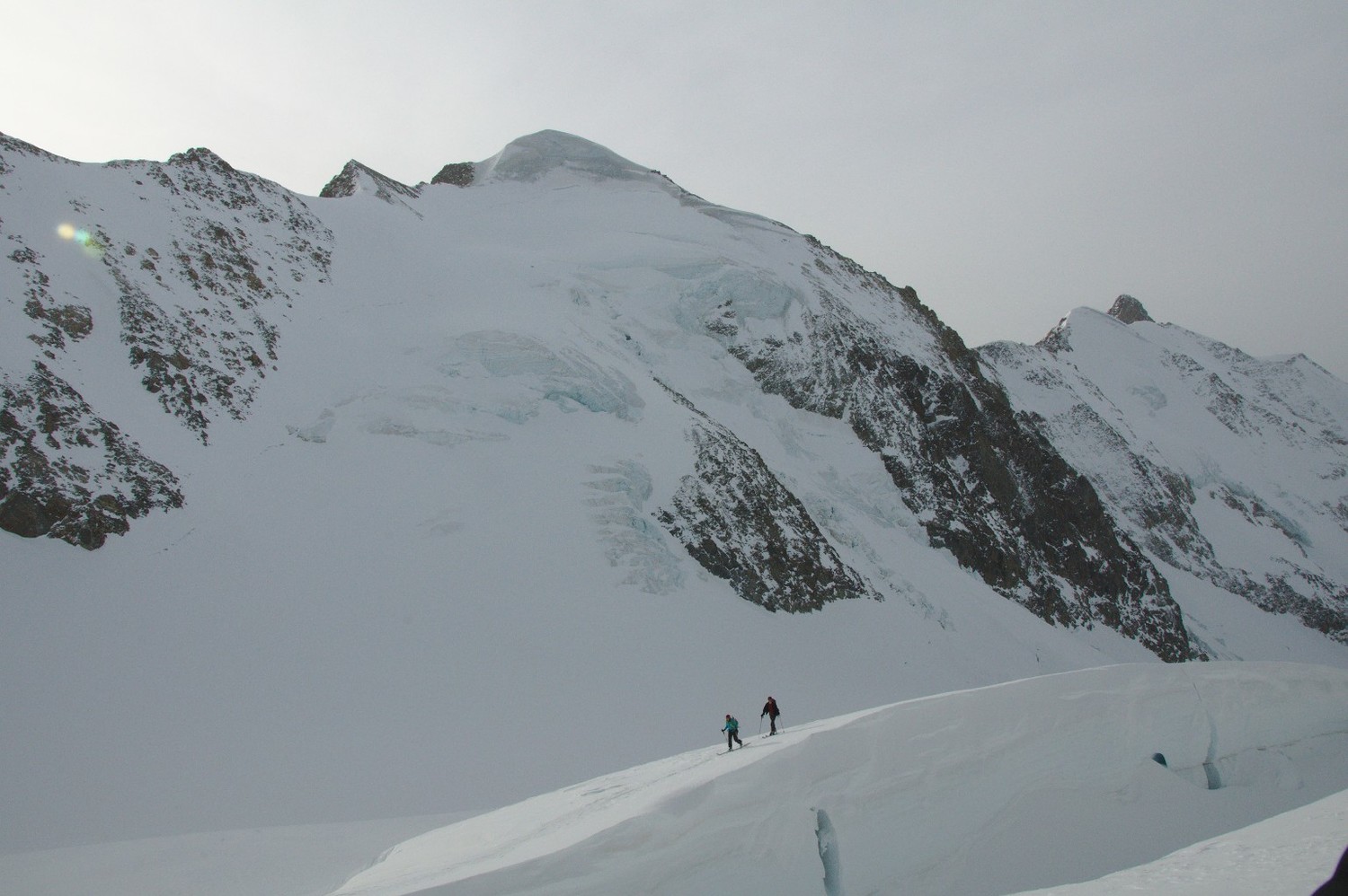 la rymaie au dessous de la combe menant au col des Dômes
