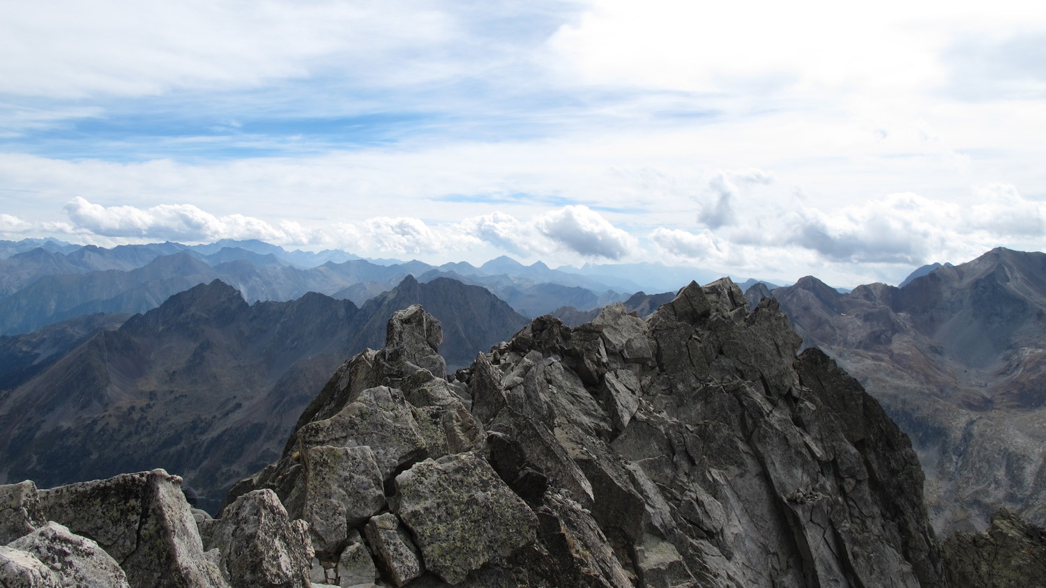 Arrivée de l'arête des 3 conseillers