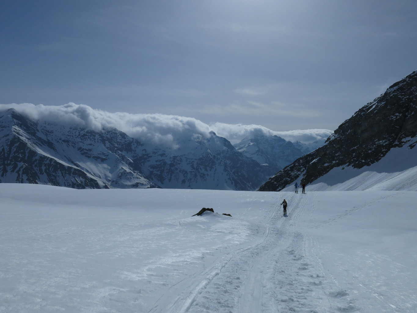 Le foehn du N aussi sur ces sommets