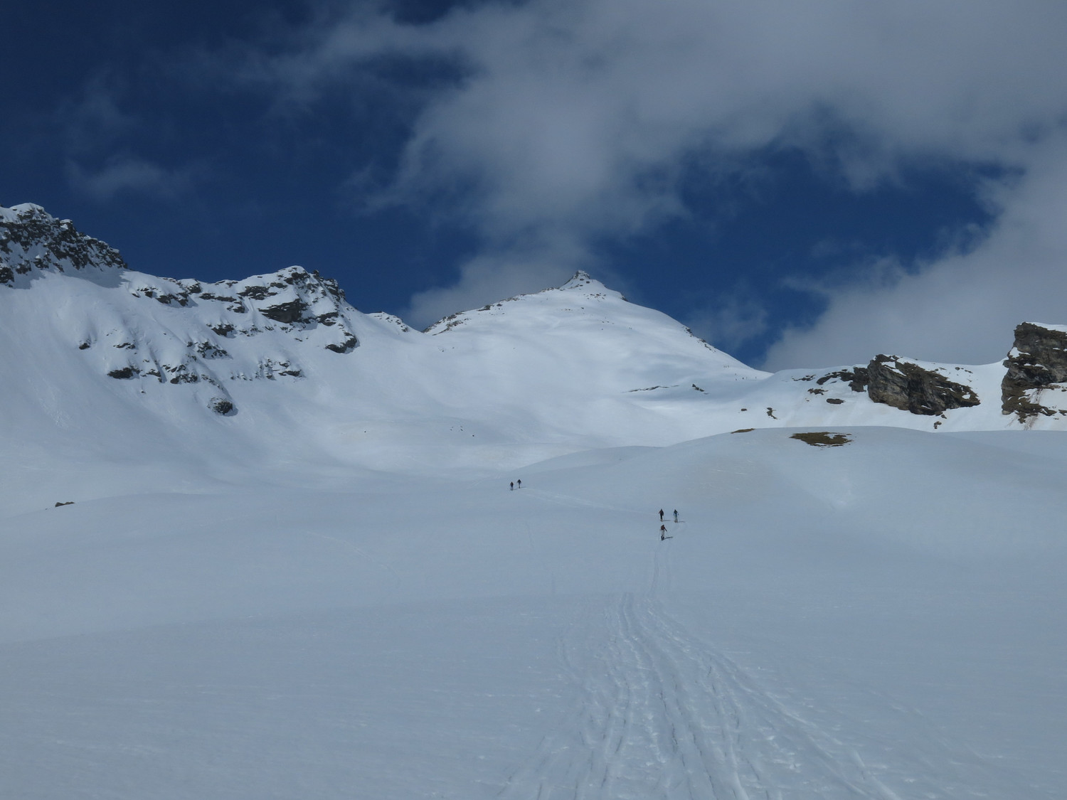 Le sommet en vue