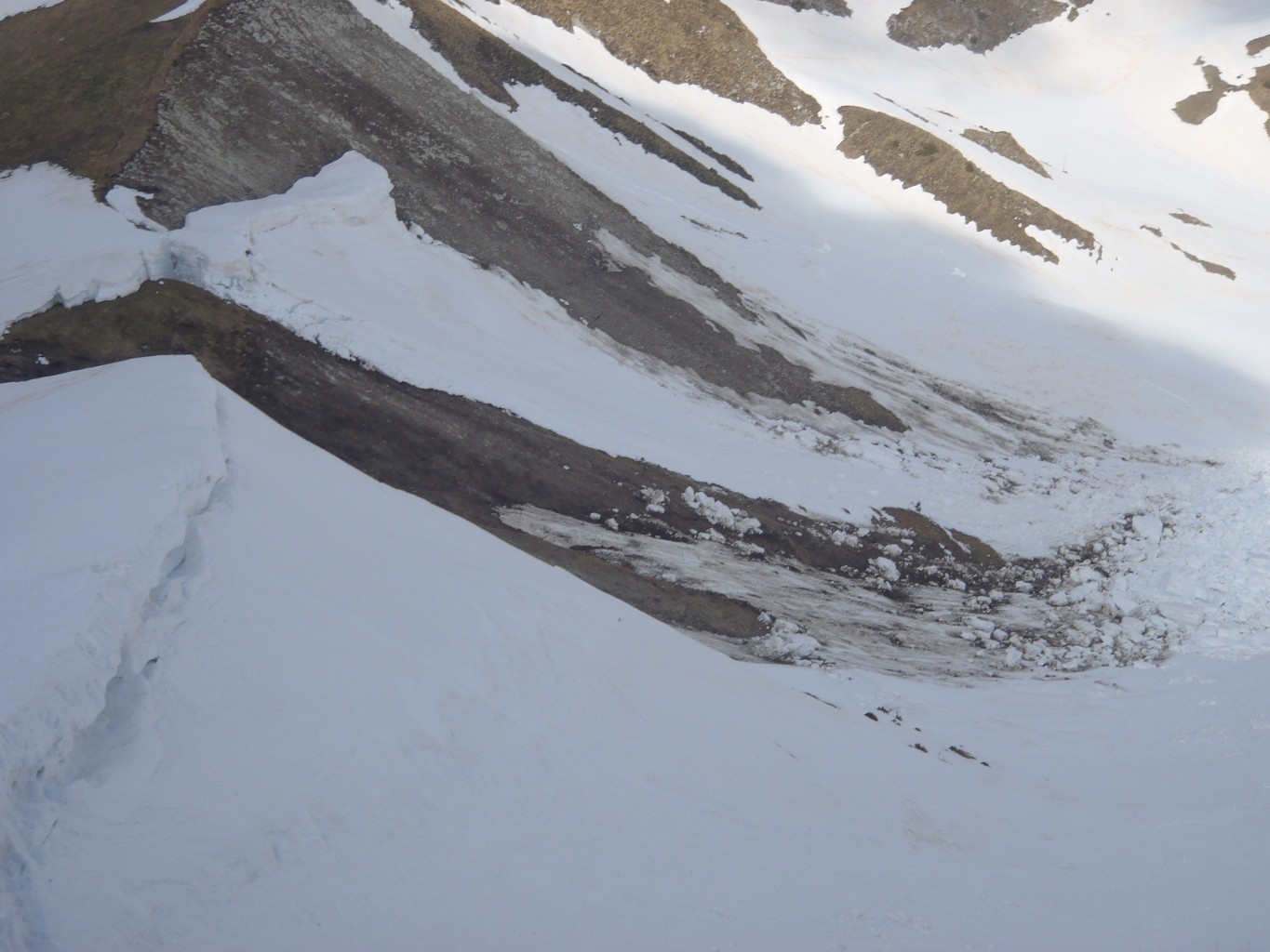 Face nord du mont colombier
