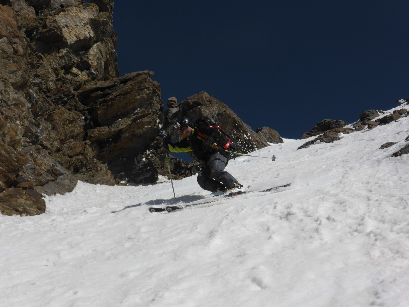 Christophe vient de passer le portillon...
