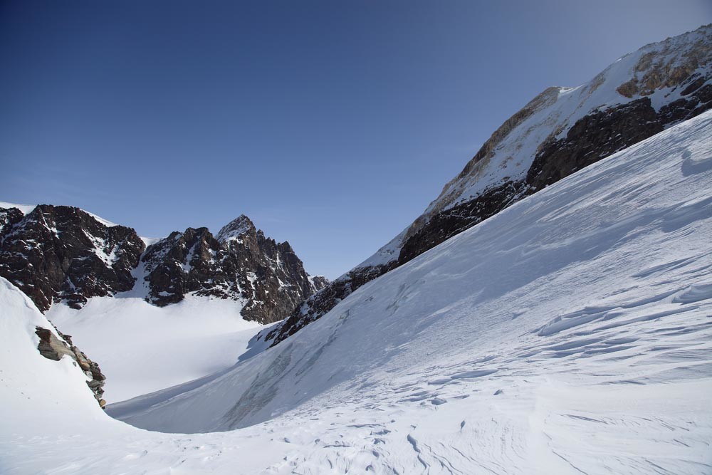Verso il passo Scerscen