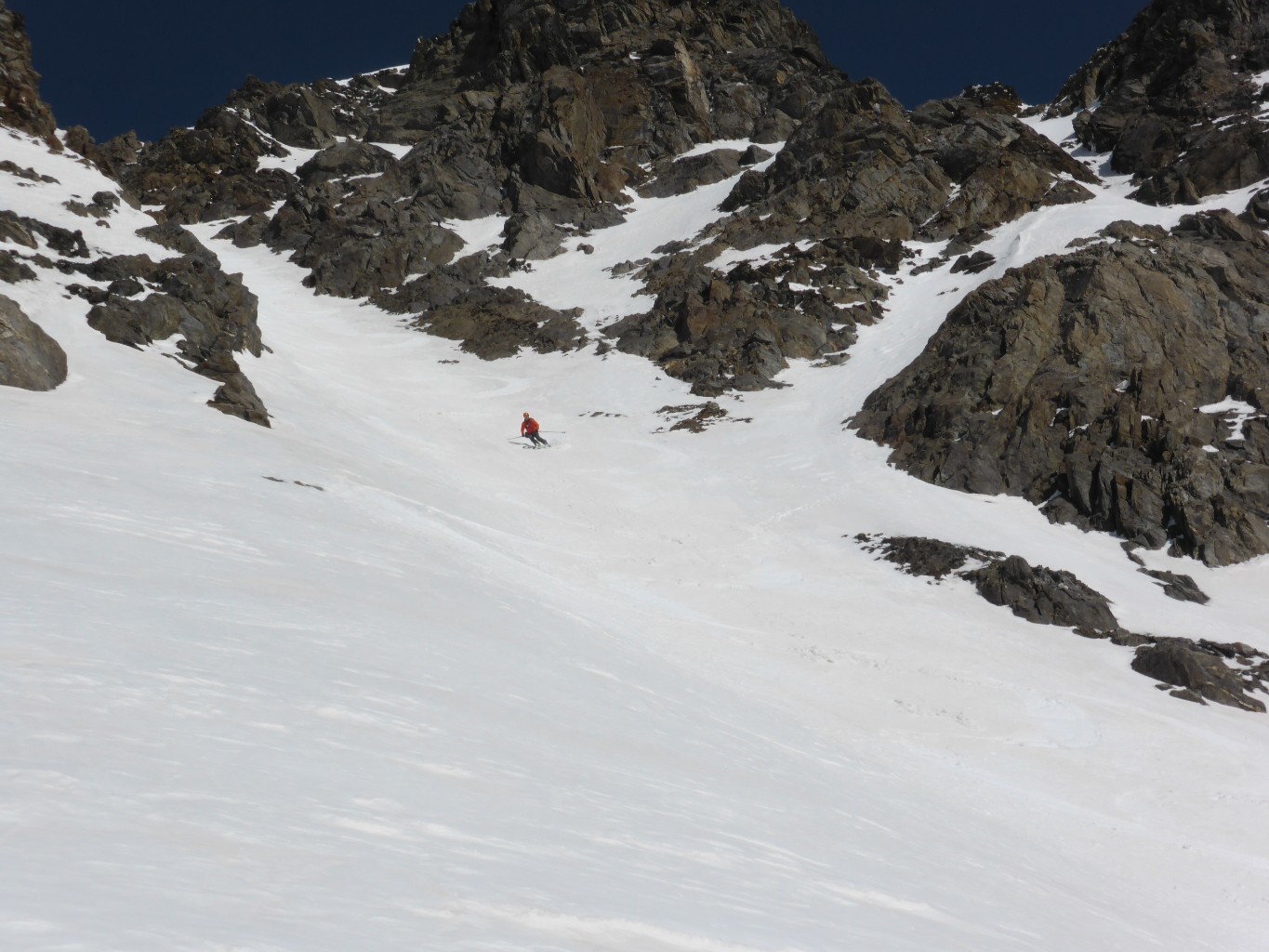 Partie supérieure du couloir SE