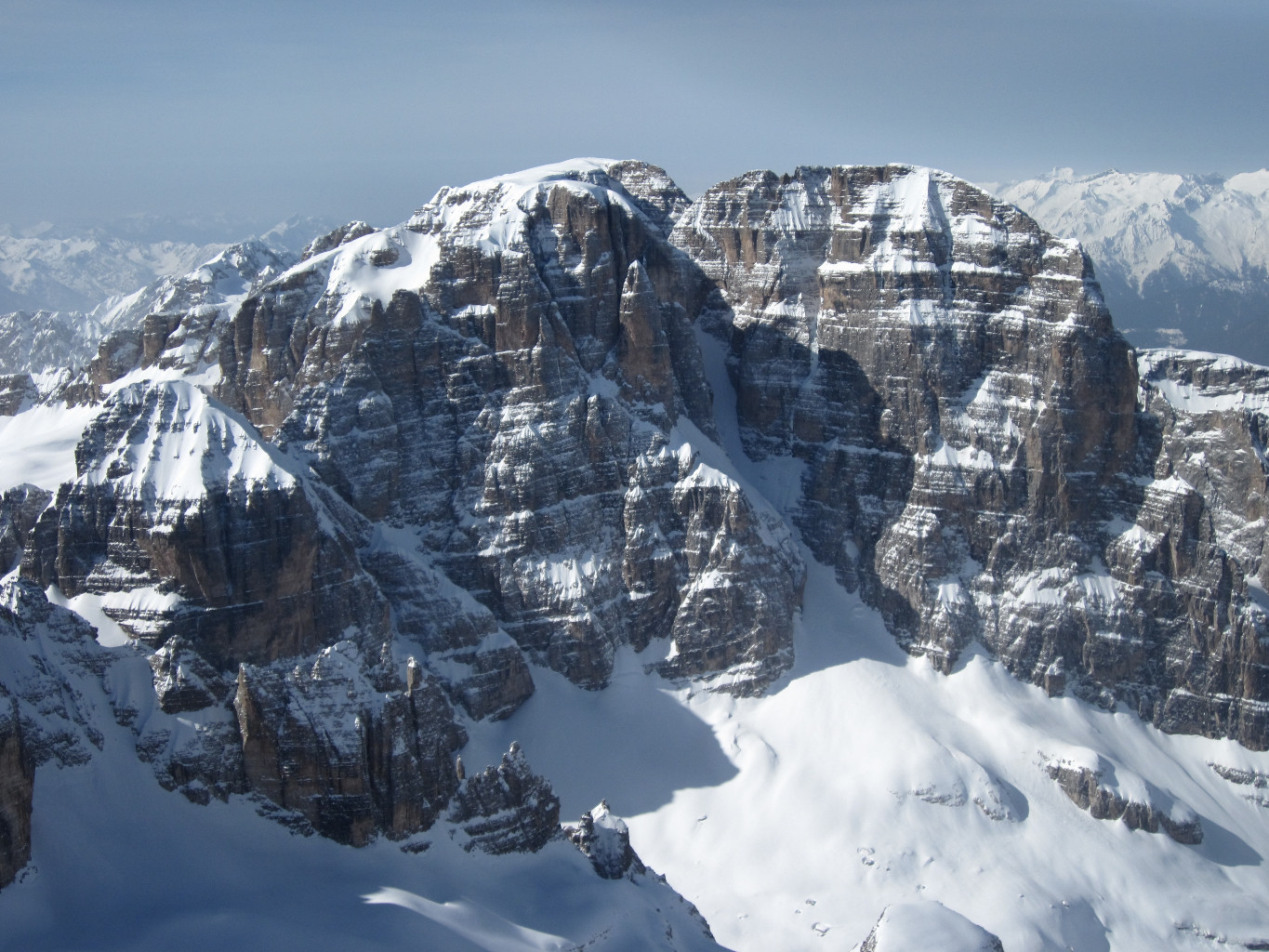 Cima Tosa a canalone Neri
